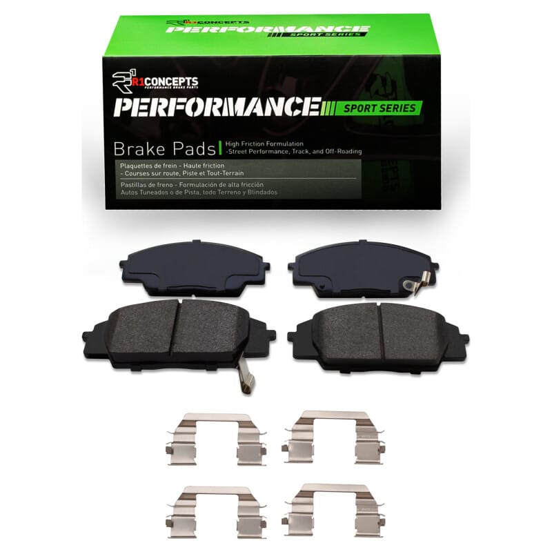 R1 Concepts — R1 2000-2011 Acura RSX Front R1 Performance Sport Pads & Hardware Kit
R1 Performance Sport