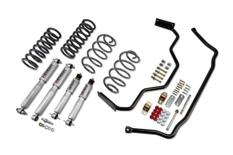 Belltech — Complete Kit Inc Front and Rear Springs, Street Performance Shocks & Sway bars
MUSCLE CAR PERFORMANCE KIT - 1733