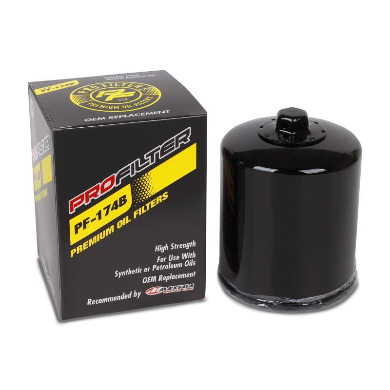 ProFilter — ProFilter Harley Spin-On Black Various Performance Oil Filter - Single