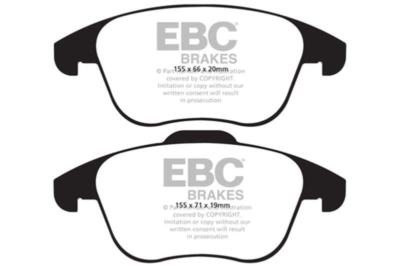 EBC — Redstuff Ceramic Low Dust Brake Pads