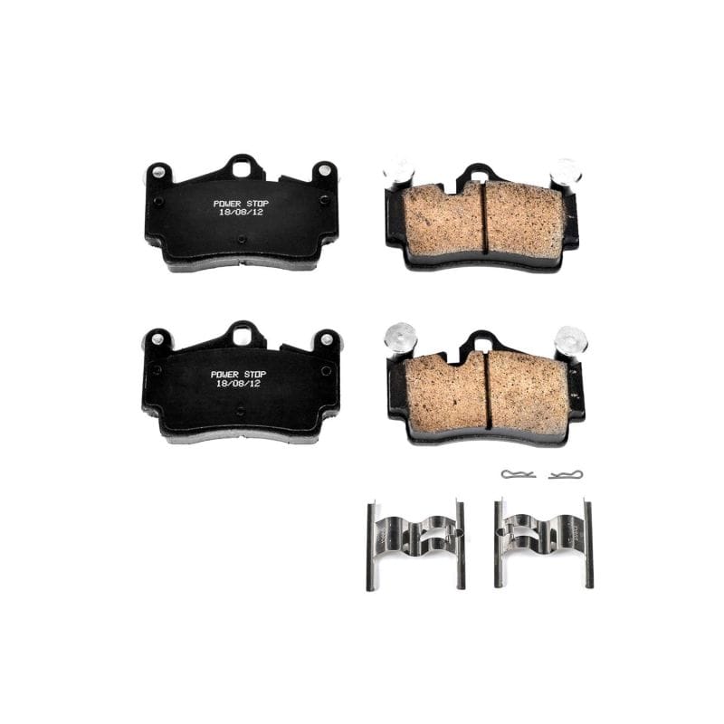 PowerStop — PowerStop - Z17 Low-Dust Ceramic Brake Pads with Hardware