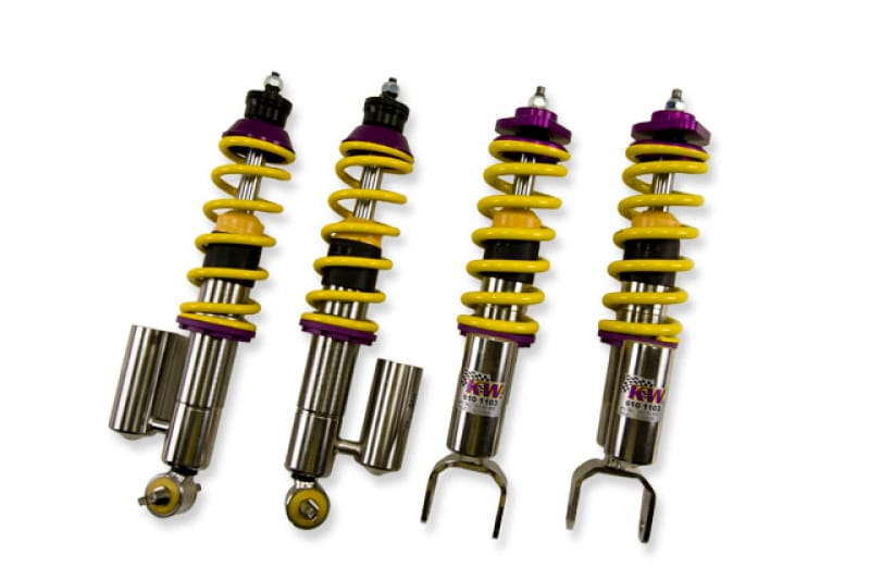 KW — Height Adjustable Coilovers with Independent Compression and Rebound Technology
KW COILOVER KIT V3 BUNDLE - 35261021