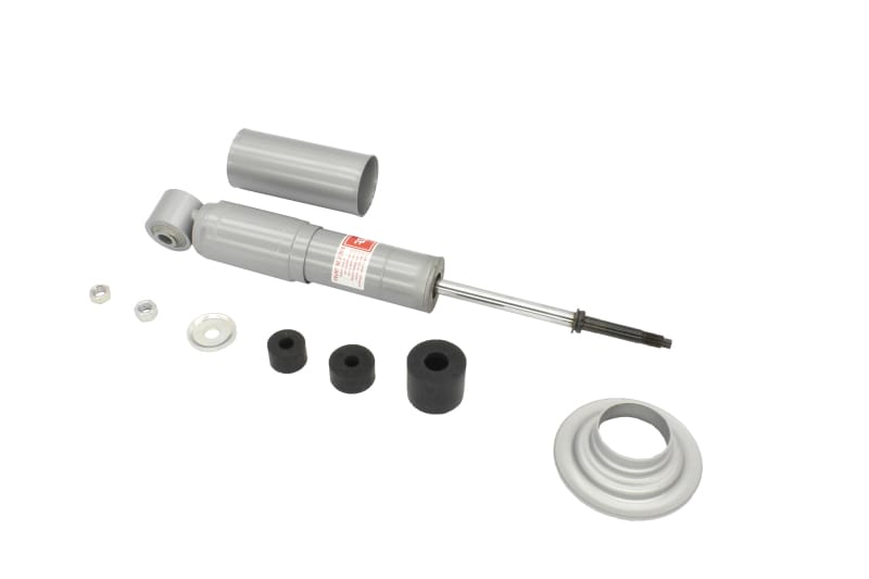 KYB — The Gas-a-just monotube strut is available as an OE monotube replacement to restore your vehicle's original capabilities. The KYB Gas-a-just has two separate working chambers: An air-free hydraulic piston and valve area for responsiveness and control, and a second high-pressure nitrogen gas area with a floating piston that provides a comfortable ride during normal driving and adds instant performance on demand.
High Pressure Monotube Gas Strut