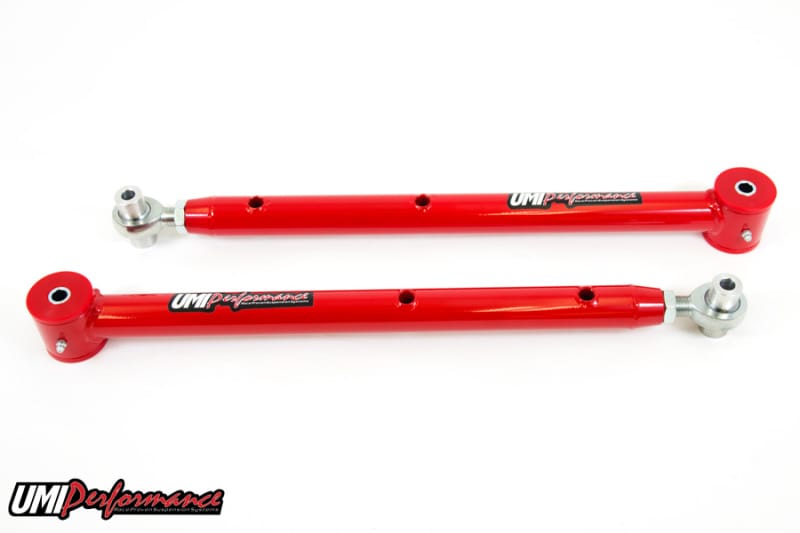 UMI Performance — Adjustable rear control arms improve handling, clearance, and traction.