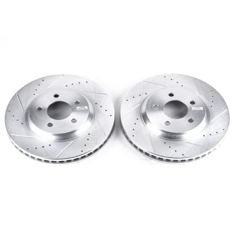 PowerStop — PowerStop Evolution Performance Drilled, Slotted & Plated Brake Rotor Pair