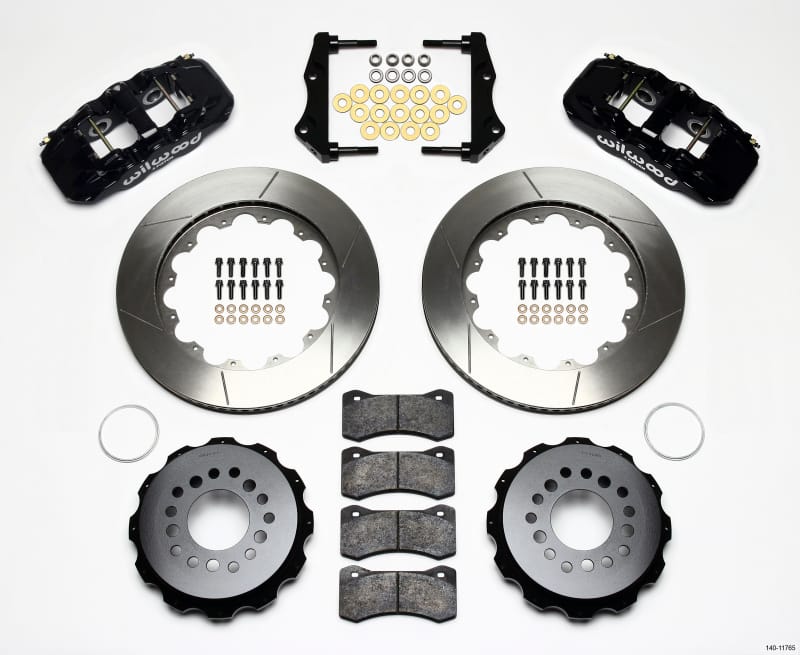 Wilwood — KIT,REAR,MAG/CHALL/CHARG/300C,05-10 AERO4,14.25 ROTOR