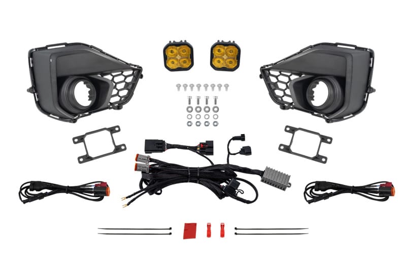 Diode Dynamics — Pod light featuring advanced TIR optics for high efficiency and focus.