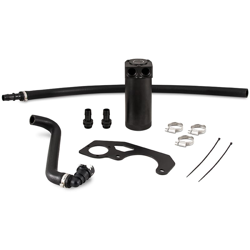 Mishimoto — Baffled Oil Catch Can, CCV Side, fits Jeep Wrangler JL 2.0L 2018-2023