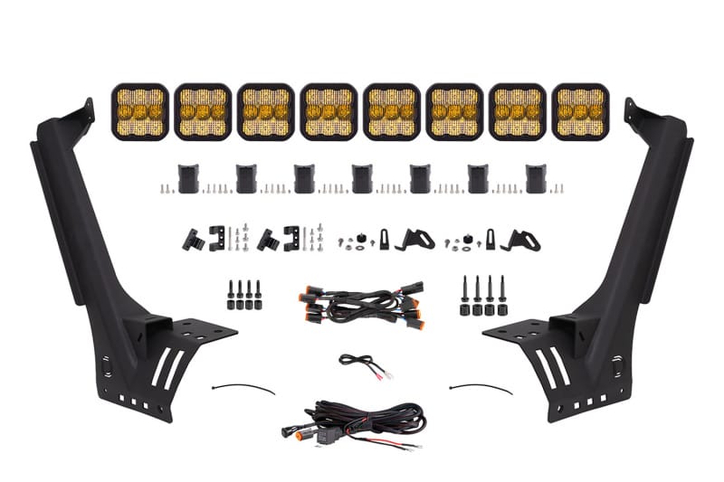 Diode Dynamics — Pod light featuring advanced TIR optics for high efficiency and focus.
