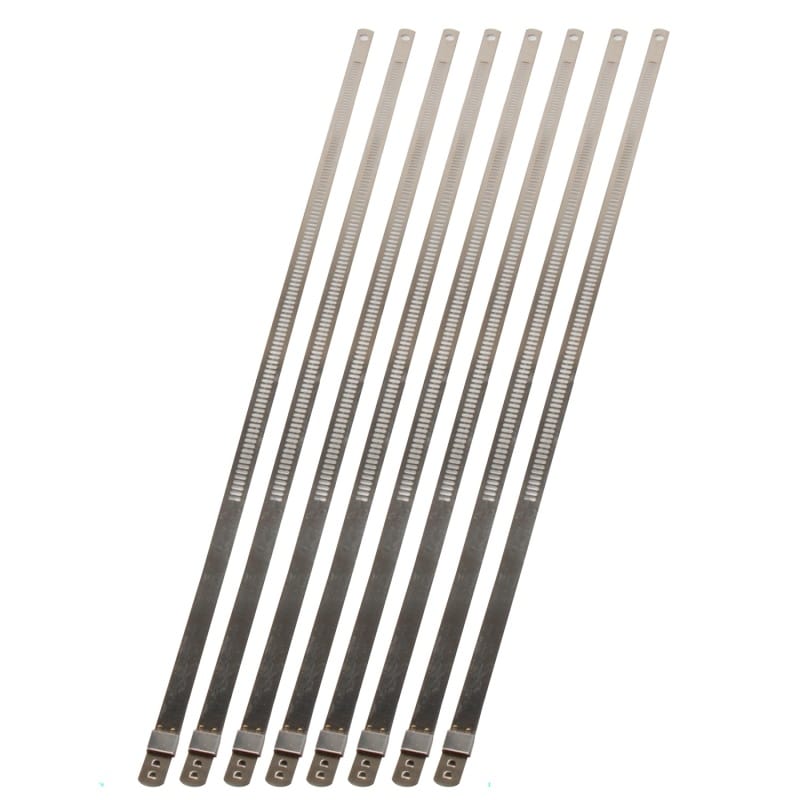 DEI — SS Posi Locking Ties 7mm x 9in 8pk
Positive Lock Ties