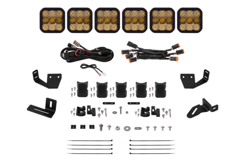 Diode Dynamics — Pod light featuring advanced TIR optics for high efficiency and focus.
