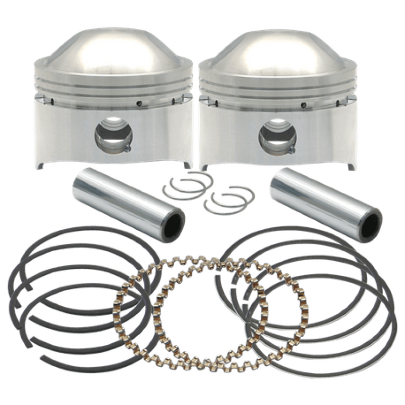 S&S Cycle — S&S Cycle 36-84 BT 3-1/2in +.010in 80in HC Forged Pistons