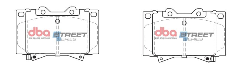 DBA — DBA 98-07 Lexus LX470 Front Street Series Brake Pads
Brake Pad
