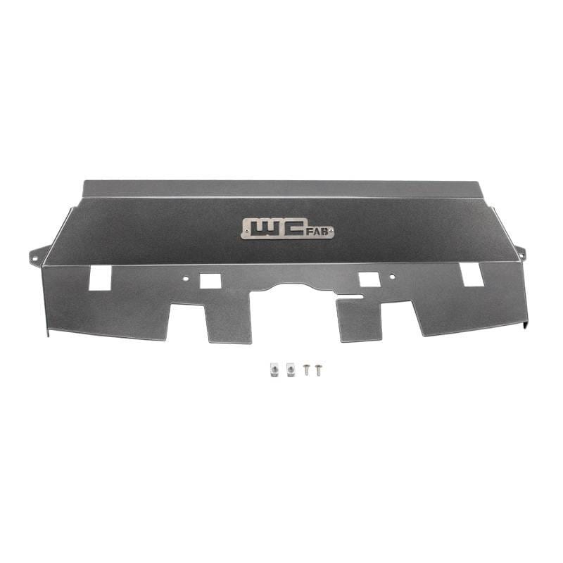 Wehrli — Radiator Cover, Fabricated Aluminum, 10-12 Cummins, Bengal Blue