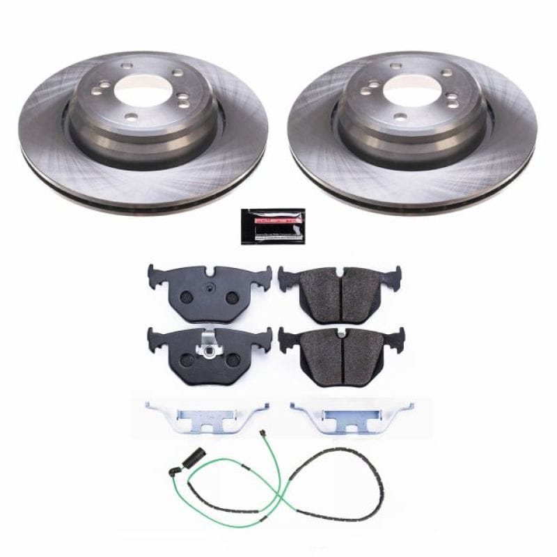 PowerStop — Track Day High-Performance Brake Pad and Rotor Kit