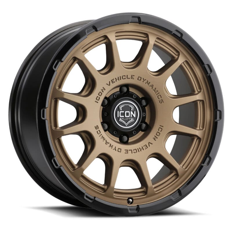 ICON — ICON ALLOYS RANCHO SAT BRONZE W GB LIP - 20 X 9 / 6 X 135  / 16mm / 5.625" BS
