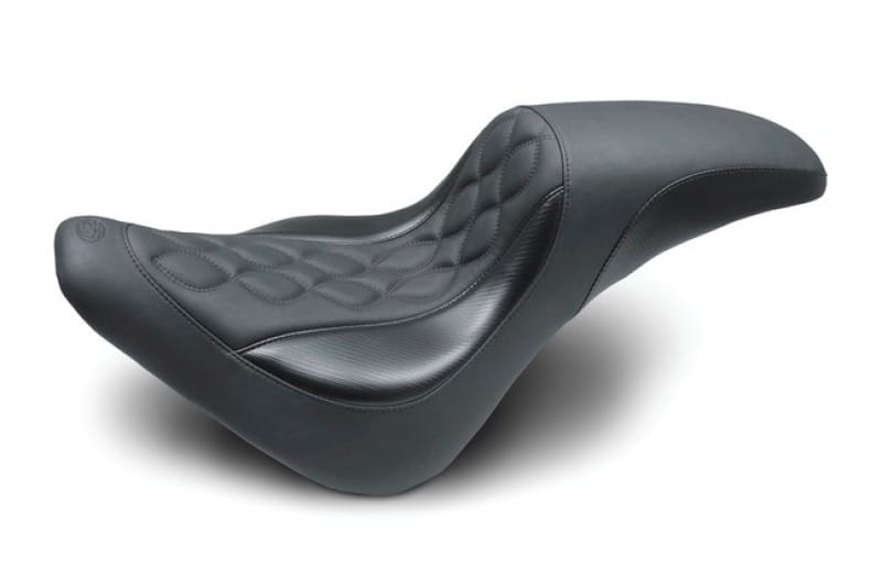 Mustang Motorcycle — Mustang 18-21 Harley Softail Slim Tripper Fastback 1PC Seat - Black