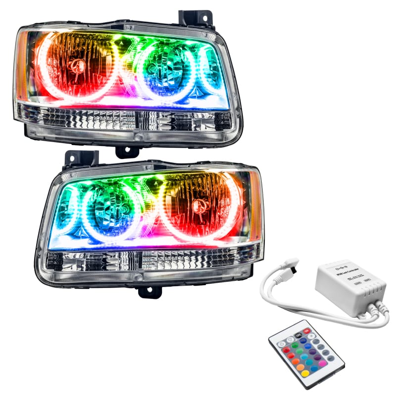 ORACLE Lighting — Oracle 08 Dodge Magnum SMD HL - Chrome - ColorSHIFT w/ Simple Controller