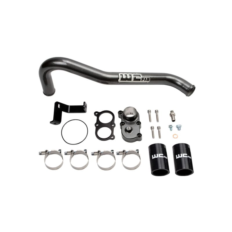 Wehrli — Thermostat Housing Kit, 2006-2010 Duramax LBZ/LMM, Gloss Black
