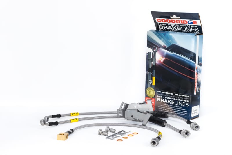 Goodridge — G-STOP SS Braided Brake Line Kit