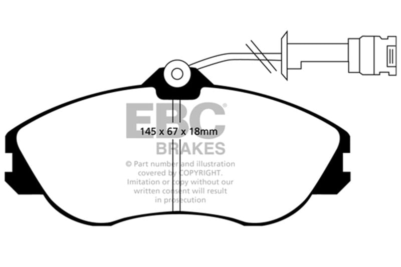 EBC — Ultimax OEM Replacement Brake Pads