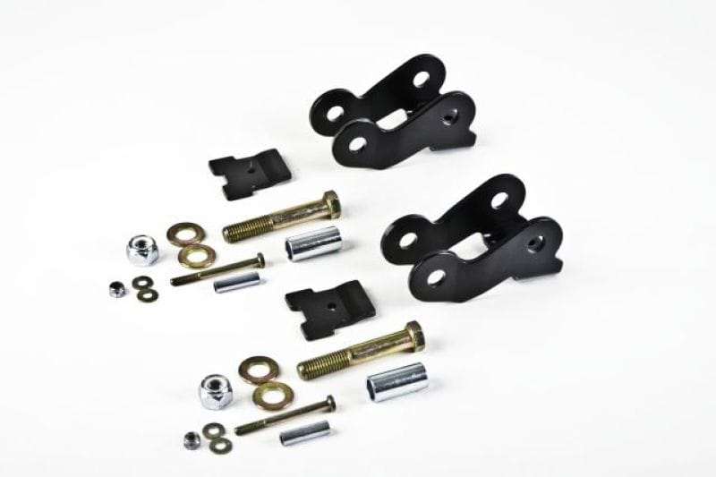 Belltech — Lower shock mount, aids in correcting working angle for proper shock function
SHOCK EXTENSION KIT - 6660