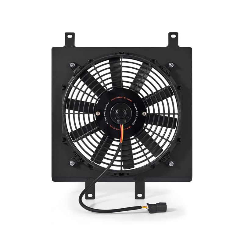 Mishimoto — Performance Aluminum Fan Shroud Kit, Black, fits Honda Civic 1992-2000