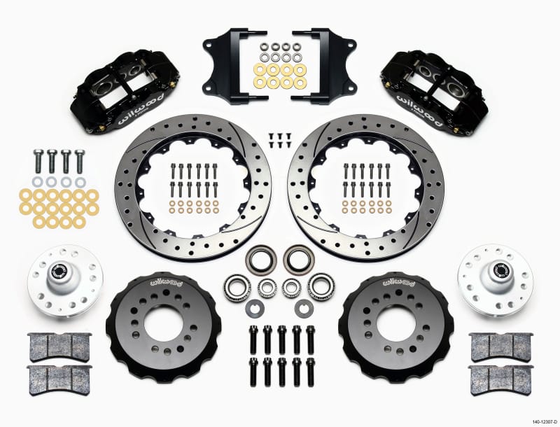 Wilwood — KIT,FRONT,HEIDTS TRI-5,2in. DROP,FNSL6R 12.88 ROTOR,VENTED,SRP