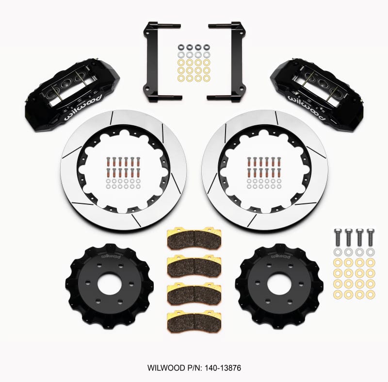Wilwood — KIT,FRONT,TX6R,GM TRK/SUV,1500 SERIES 99-2018,16.00 ROTOR,BLACK