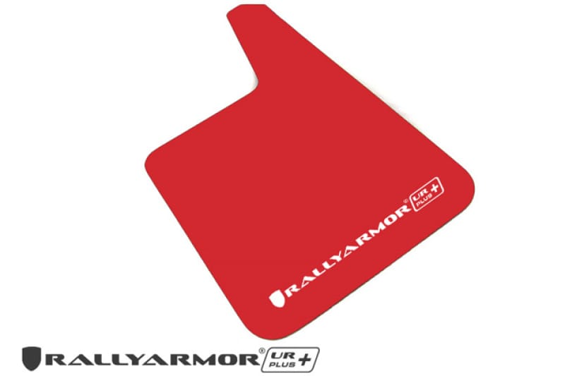 Rally Armor — Red Mud Flap/White Logo