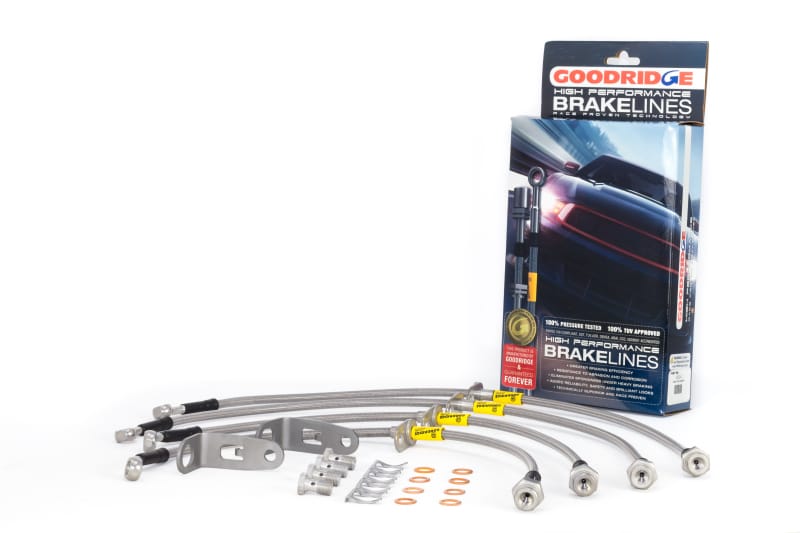 Goodridge — G-STOP SS Braided Brake Line Kit