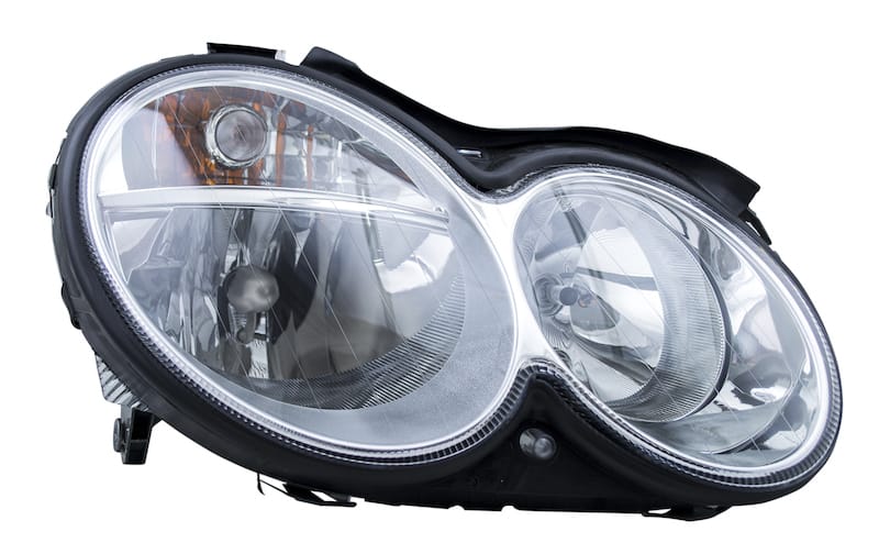 Hella — Hella 2003-2006 Mercedes-Benz C55 CLK55 AMG Halogen Headlight Assembly