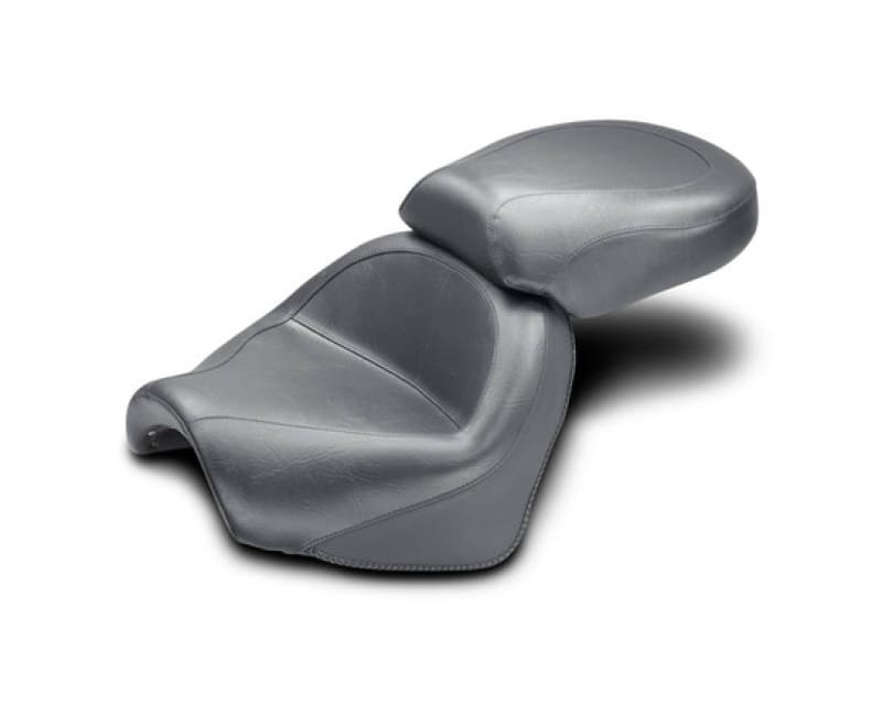 Mustang Motorcycle — Mustang 05-08 Suzuki Boulevard C50, 05-08 C50T, 01-04 VL800 Volusia Touring 2PC Seat - Black