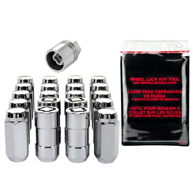 McGard — Cone Seat Exposed Style Wheel Installation Kit-Chrome