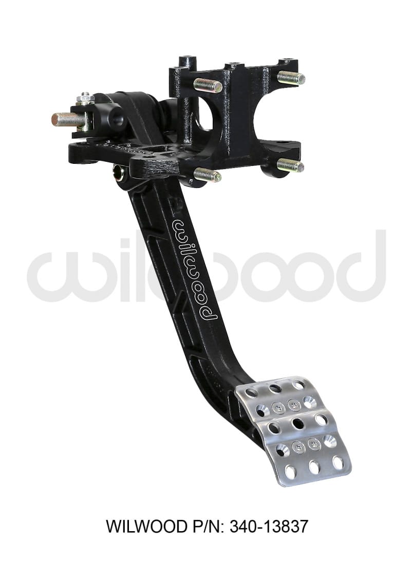 Wilwood — PEDAL ASSEMBLY,REVERSE MT,5:1,DUAL M/C,FORGED PEDAL
