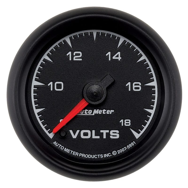 AutoMeter — GAUGE, VOLTMETER, 2 1/16", 18V, DIGITAL STEPPER MOTOR, ES