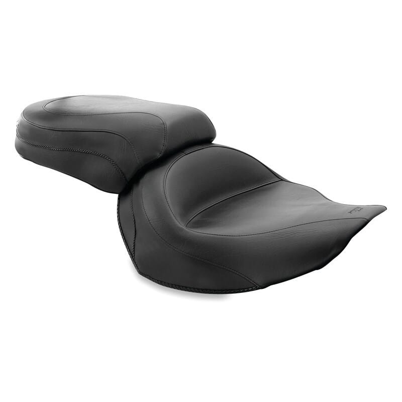 Mustang Motorcycle — Mustang 06-15 Yamaha Roadliner & Stratoliner Wide Touring Passenger Seat - Black