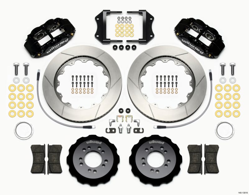 Wilwood — KIT,FRONT,FORD FOCUS 2013,FNSL6R,14.00x 1.10,FRONT MT,GT,W/LINES