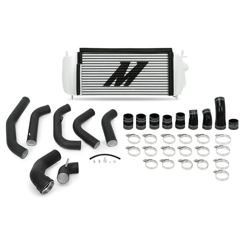 Mishimoto — Mishimoto 15-16 Ford F-150 EcoBoost 3.5L Silver Performance Intercooler Kit w/ Black Pipes