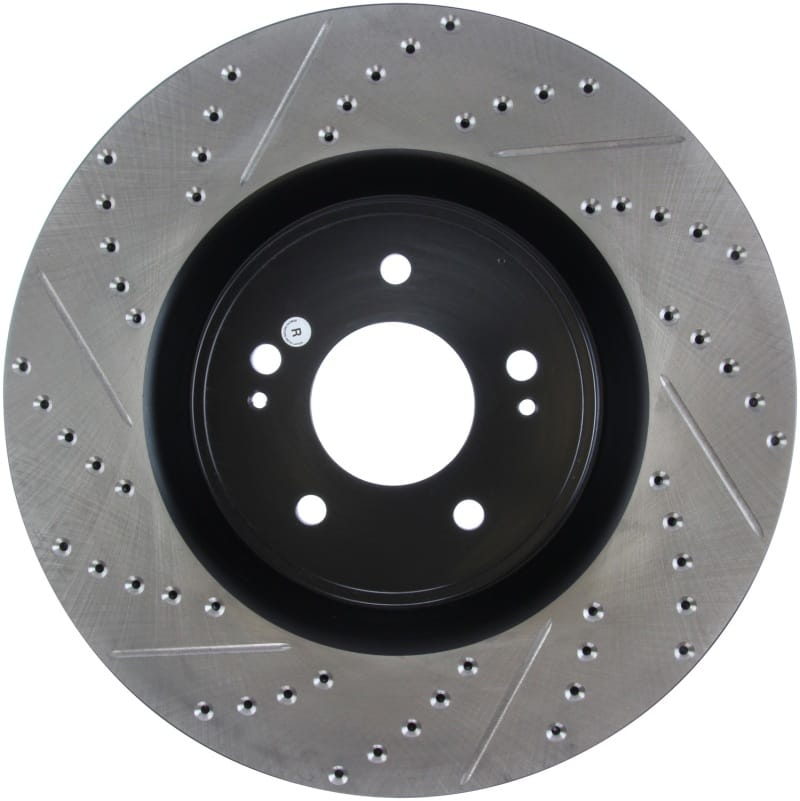 Stoptech — StopTech Sport Drilled & Slotted Brake Rotor; Front Right
StopTech Sport Drilled/Slotted Brake Rotor; Front Right