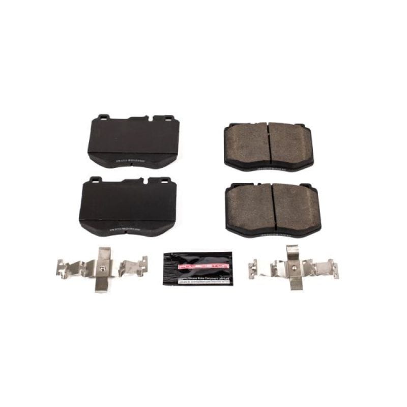 PowerStop — PowerStop - Z23 Daily Driver Carbon-Fiber Ceramic Brake Pads with Hardware Kit