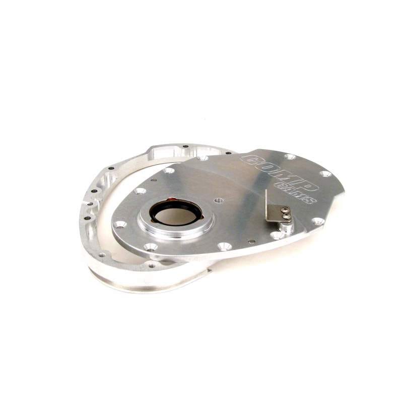 COMP Cams — Two-Piece Billet Aluminum Timing Cover for Chevrolet 265-400 Small Block and V6