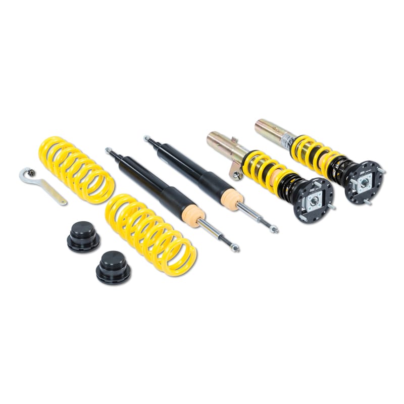 ST Suspensions — Height Adjustable Coilovers with Aluminum Top Mounts and Adjustable Damping