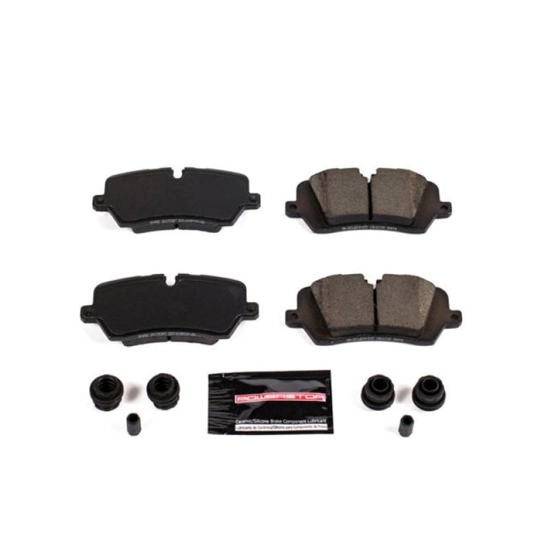 PowerStop — PowerStop - Z23 Daily Driver Carbon-Fiber Ceramic Brake Pads with Hardware Kit