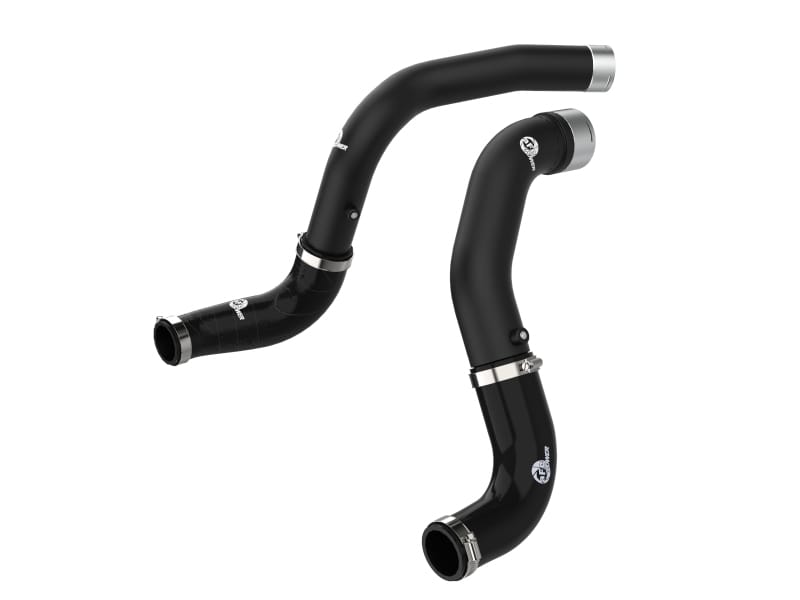 aFe — BladeRunner 3 IN Aluminum Hot and Cold Charge Pipe Kit Black