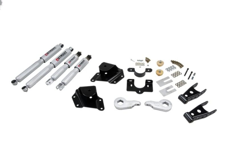 Belltech — LOWERING KIT W/ SP SHOCKS (FRONT TORSION BAR SUSPENSION ONLY) - 659SP
Front And Rear Complete Kit W/ Street Performance Shocks
