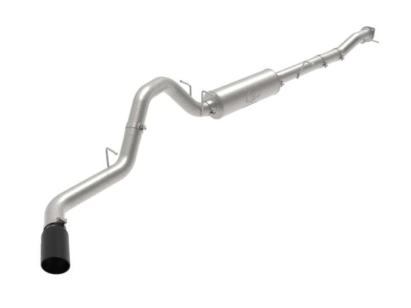 aFe — Apollo GT Series 4 IN 409 Stainless Steel Cat-Back Exhaust System w/ Black Tip