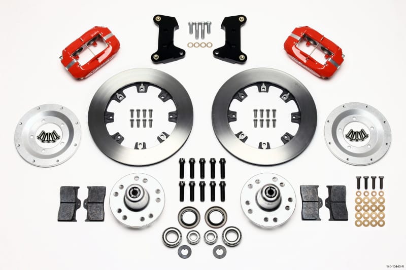 Wilwood — KIT,FRONT,PINTO/MUSTANG II,74-78,FDLI 12.19,RED