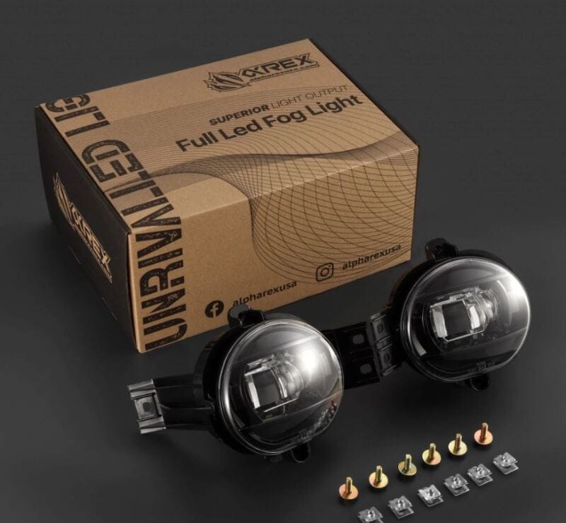 AlphaRex — DoubleTap Dual Color LED Projector Fog Lights