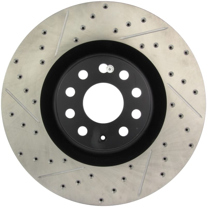 Stoptech — StopTech Sport Drilled & Slotted Brake Rotor; Front Right
StopTech Sport Drilled/Slotted Brake Rotor; Front Right
